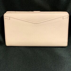 Fossil  Caroline  Cheery Blossom Women's  Leather Slim RFID  Bi-Fold Wallet